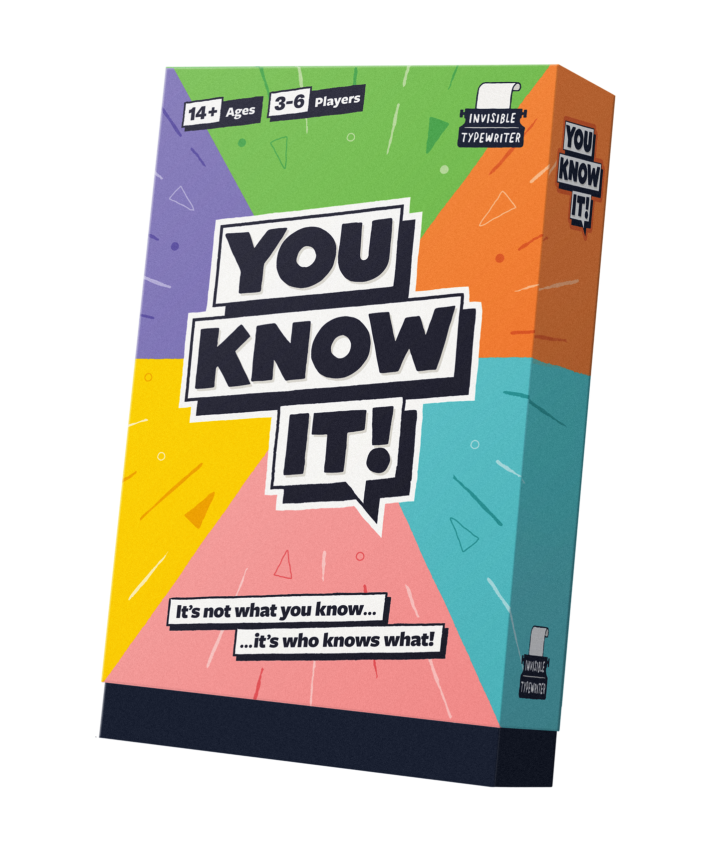Colorful box of a board game titled 'You Know It!'.
